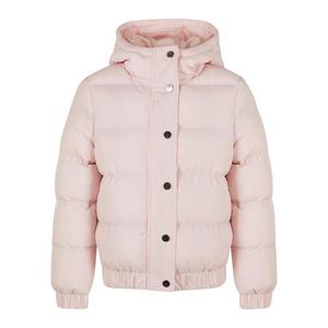 Dívčí bunda Hooded Puffer Jacket - růžová obraz