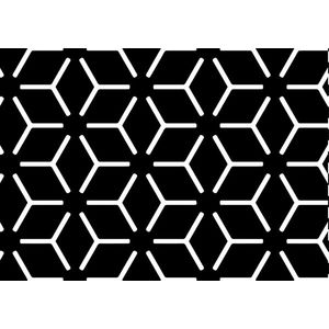 Bertoni Home Unisex's Rectangular Table Pad Star obraz
