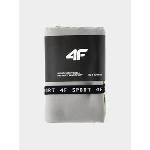Sportovní rychleschnoucí ručník M (80 x 130cm) 4F - šedý obraz