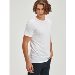 Bílá pánská trička s krátkým rukávem, 3ks GAP obraz