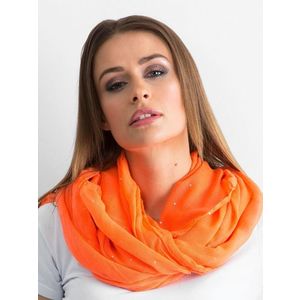 Oranžový šátek s kamínky obraz