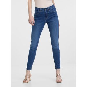 Orsay Modré dámské skinny džíny - Dámské obraz