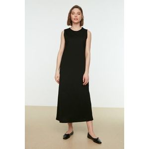 Trendyol Black Sleeveless Dress With Lining-Underwear obraz