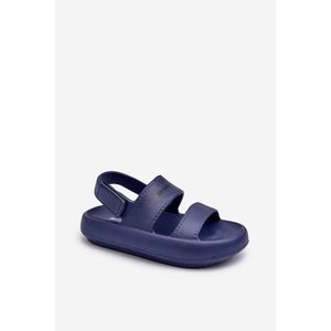 Lehké pěnové sandály na suchý zip ProWater Navy Blue obraz