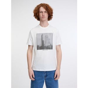 Bílé pánské tričko Armani Exchange obraz