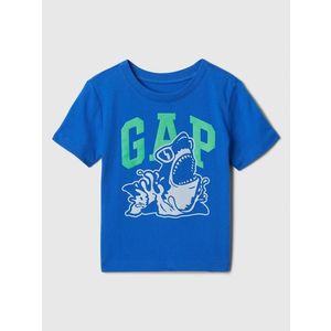 Modré klučičí tričko s logem GAP obraz