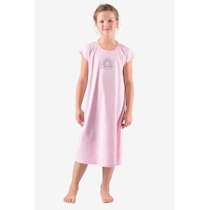 Dívčí pyžamo Gina 29012P - bavlna Světle růžová 152-158 obraz