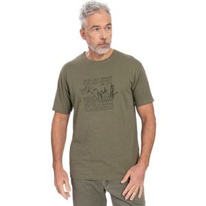 BUSHMAN NERICON Pánské triko, khaki, velikost obraz