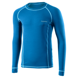 Klimatex OTO Pánské funkční triko s dlouhým rukávem, modrá, velikost obraz