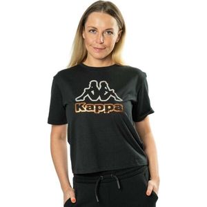Kappa LOGO FALELLA Dámské triko, černá, velikost obraz