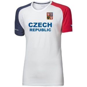 PROGRESS FC1 CZ Pánské triko pro fanoušky, bílá, velikost obraz