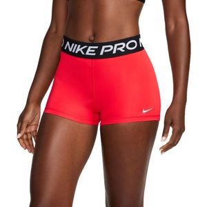 Nike PRO 365 Dámské elastické šortky, červená, velikost obraz