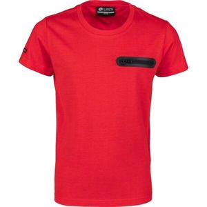 Lotto HARIAN Chlapecké triko s krátkým rukávem, červená, velikost obraz