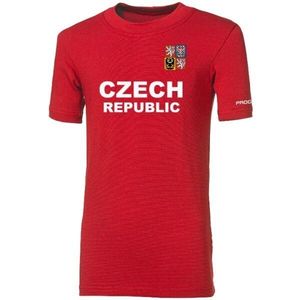 PROGRESS FC2 CZ JR Juniorské triko pro fanoušky, červená, velikost obraz