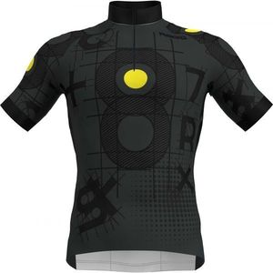 Rosti GRIGIO Pánský cyklistický dres, tmavě šedá, velikost obraz