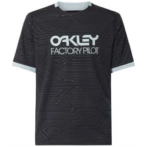 Oakley PIPELINE TRAIL TEE Dres na kolo, černá, velikost obraz
