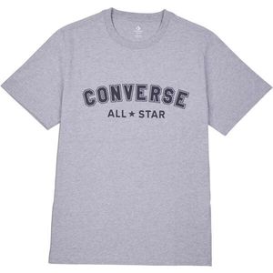 Converse CLASSIC FIT ALL STAR SINGLE SCREEN PRINT TEE Unisexové tričko, šedá, velikost obraz