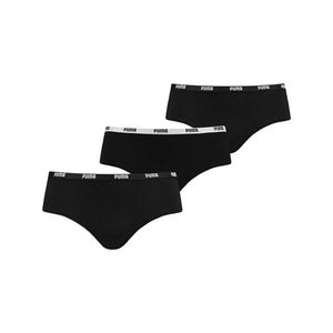3PACK dámské kalhotky Puma černé obraz