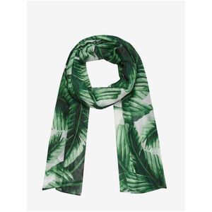 Zelený vzorovaný šátek Moodo obraz