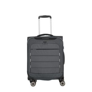 Tmavě šedý cestovní kufr Travelite Skaii 4w S obraz