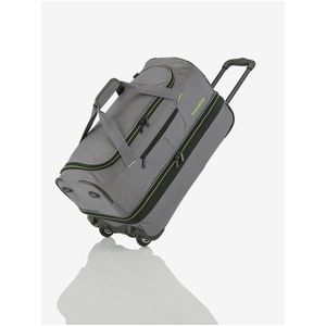 Cestovní taška Travelite Basics Wheeled duffle S - šedo-zelená obraz