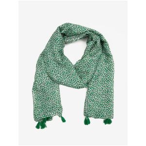 Zelený dámský květovaný šátek ORSAY obraz