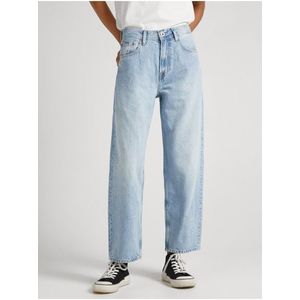Světle modré dámské široké džíny Pepe Jeans Dover obraz