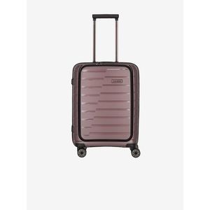 Růžový cestovní kufr Travelite Air Base 4w S Front pocket obraz