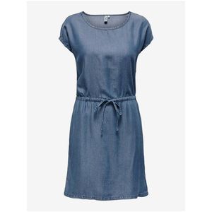 Modré dámské džínové šaty ONLY Pema obraz