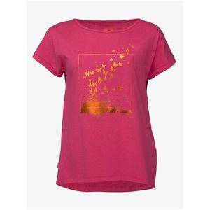 Růžové dámské tričko LOAP Bazala obraz