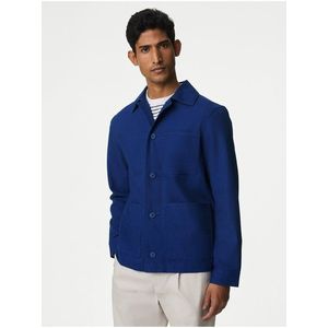 Modrá pánská bunda Marks & Spencer obraz