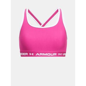 Růžová holčičí sportovní podprsenka Under Armour G Crossback Mid Solid obraz
