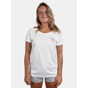 Bílé dámské tričko ZOOT Original Svačina od maminky obraz