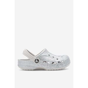 Bazénové pantofle Crocs BAYA GLITTER CLOG K 207015-040 Materiál/-Velice kvalitní materiál obraz