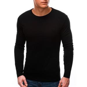 Pánská hladká košile s dlouhým rukávem CONWAY černá obraz