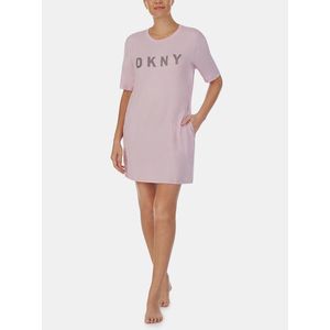 Růžová noční košile DKNY obraz
