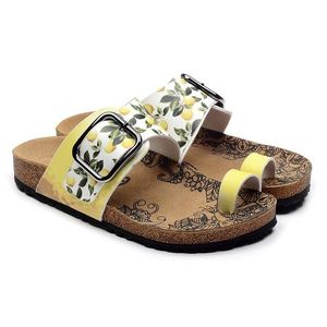 Calceo žluté sandály Thong Sandals Lemon obraz