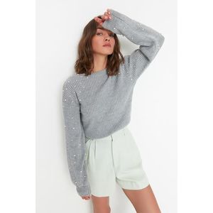 Women's sweater Trendyol Pearl obraz