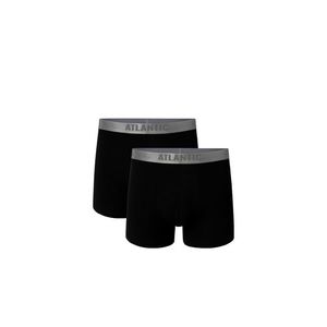 Pánské boxerky z bavlny Pima ATLANTIC - černé obraz