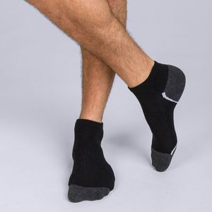 Sada tří pánských sportovních ponožek v černé barvě Dim SPORT IN-SHOE 3x obraz