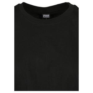 Dámské tričko s prodlouženým ramenem černé obraz