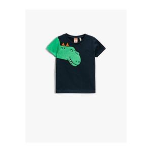 Koton Tričko s krátkým rukávem a potiskem dinosaura Bavlna obraz