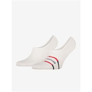 Sada dvou párů pánských ponožek v bílé barvě Tommy Hilfiger Underwe - Pánské obraz