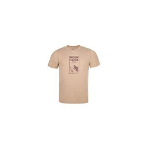 Béžové pánské tričko Kilpi GAROVE-M obraz