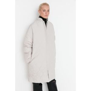 Trendyol Stone Oversize Quilted Puffy Coat obraz