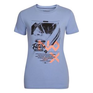 Fialové dámské tričko NAX SEDOLA obraz