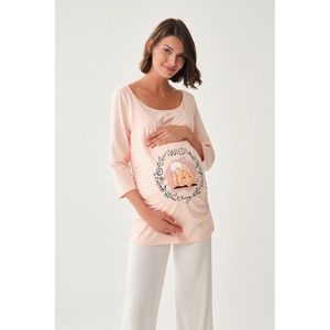 Dagi růžové těhotenské tričko obraz