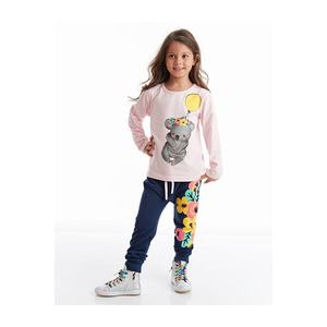 Dětský oblek s tričkem a kalhotami s motivem balónkového koaly pro dívky obraz