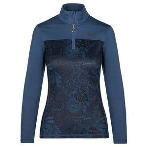 Tmavě modré dámské sportovní tričko s rolákem KILPI LEEMA obraz