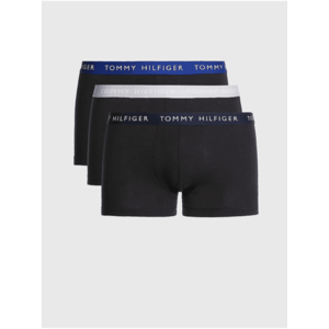 Sada tří pánských boxerek v černé barvě Tommy Hilfiger Underwear - Pánské obraz